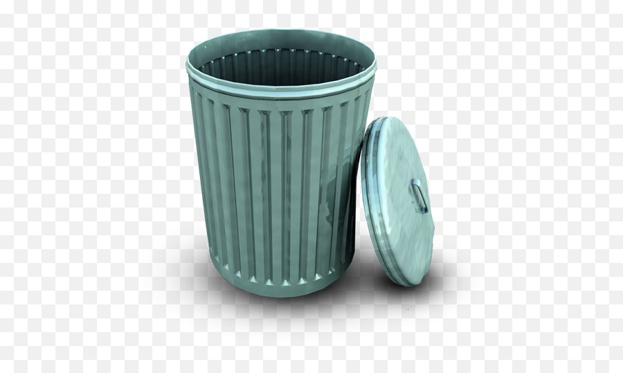 Binopen Icon - Open Trash Can Png,Trash Bin Png