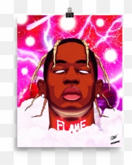 Image Of Travis Scott - Astro Thunder Pics Travis Scott Png,Travis Scott Png