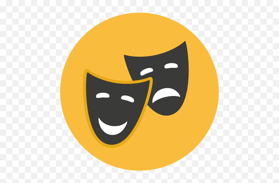 Drama Mask Png 3 Image - Theater Smiley,Drama Masks Png