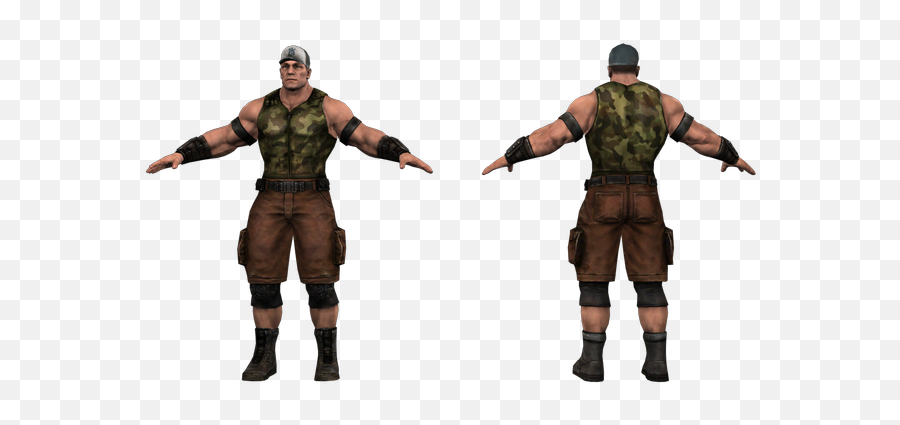 Mobile - Wwe Immortals John Cena Soldier The Models Soldier Png,Cena Png