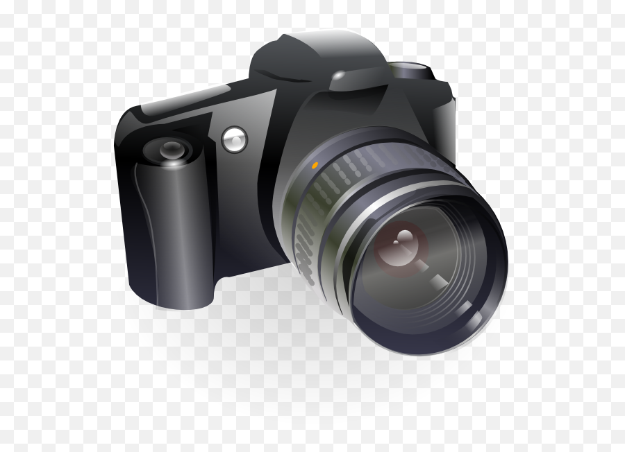 Canon Clip Art - Dslr Camera Camera Vector Png,Canon Camera Png