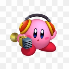 Download Hd Dj Kirby Png - Music Kirby,Kirby Transparent Background