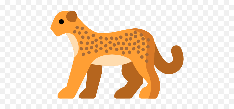 Cheetah Icon Png 3 Image - Icon Cheetah Cartoon Png,Cheetah Png