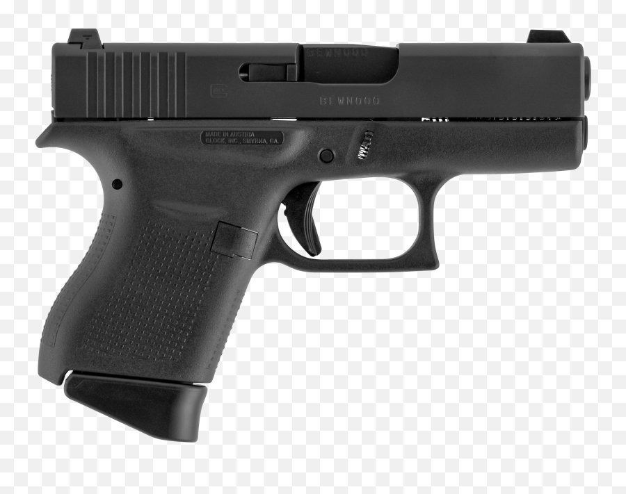 G43 Subcompact Double 9mm Luger - Glock 45 Gen 4 Png,Glock Png