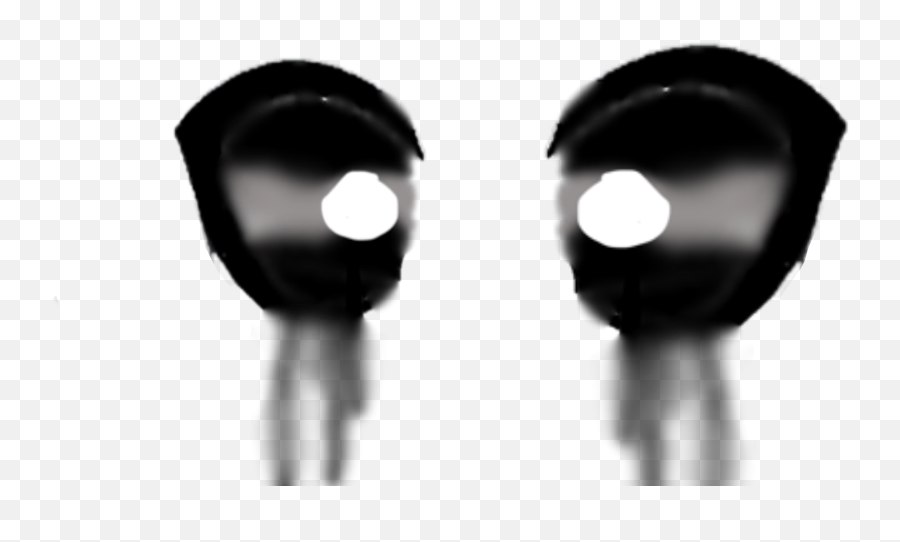 Creepy Spoopy Eyes Gachalife Black White - Gacha Life Creepy Eyes Png,Scary Eyes Png