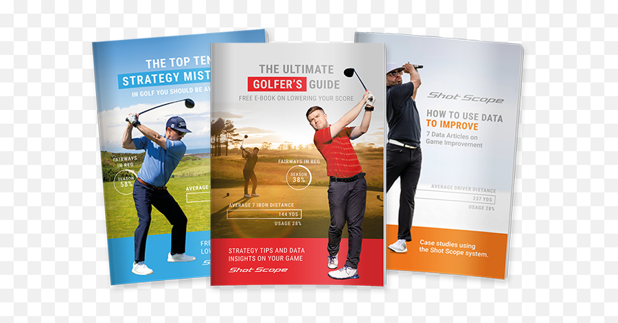 Golf Business News - Shot Scope Launches Free Ebook Golf Banner Png,Golfer Transparent