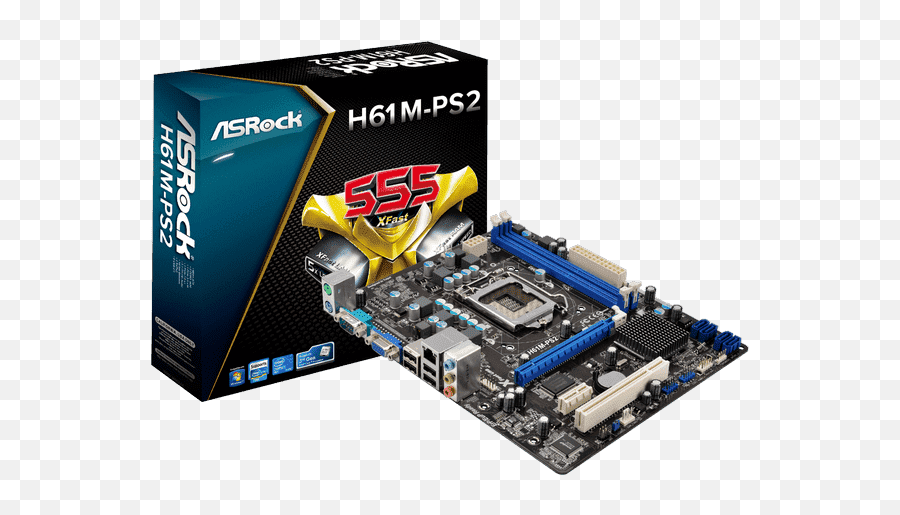 Asrock U003e H61m - Ps2 Asrock H61m Vg4 Png,Ps2 Png