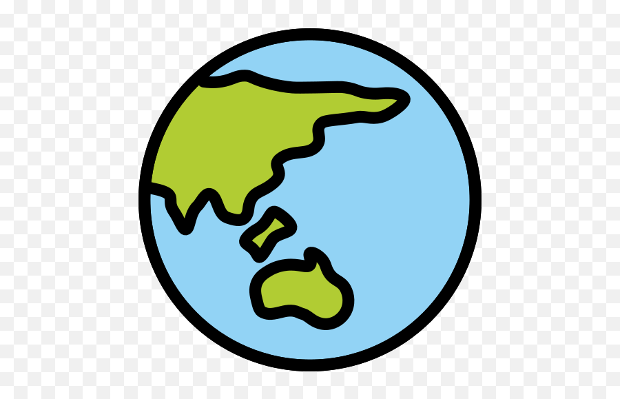 Earth Globe Asia - Australia Emoji Meanings U2013 Typographyguru World Symbol Png,Globe Emoji Png