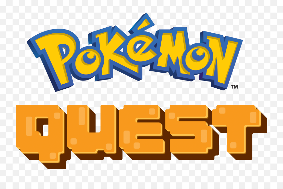 Pokemon Quest Passes 1 Million Downloads Rpg Site - Pokemon Quest Logo Png,Pokemon Platinum Logo