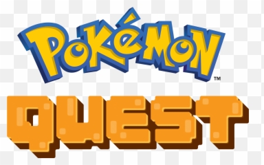 Pokemon Quest Passes 1 Million Downloads Rpg Site - Pokemon Quest Logo Png,Pokemon Platinum Logo