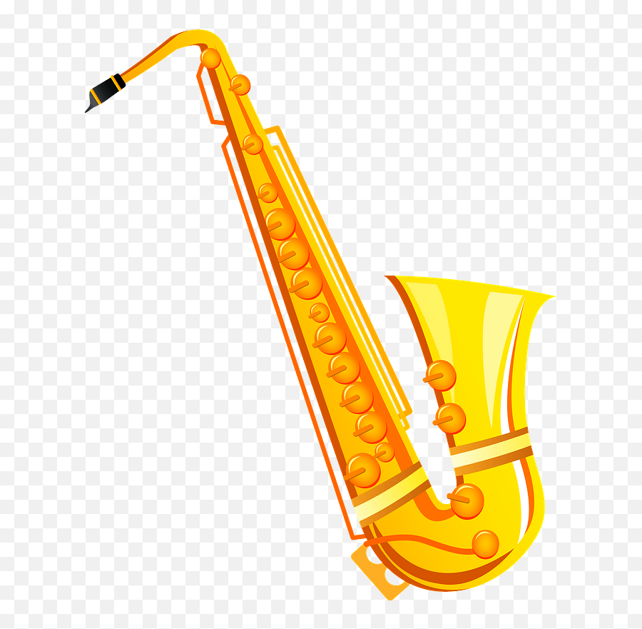 Saxophone Musical Instrument Clipart Free Download - Saxophone Musical Instruments Clipart Png,Saxophone Transparent