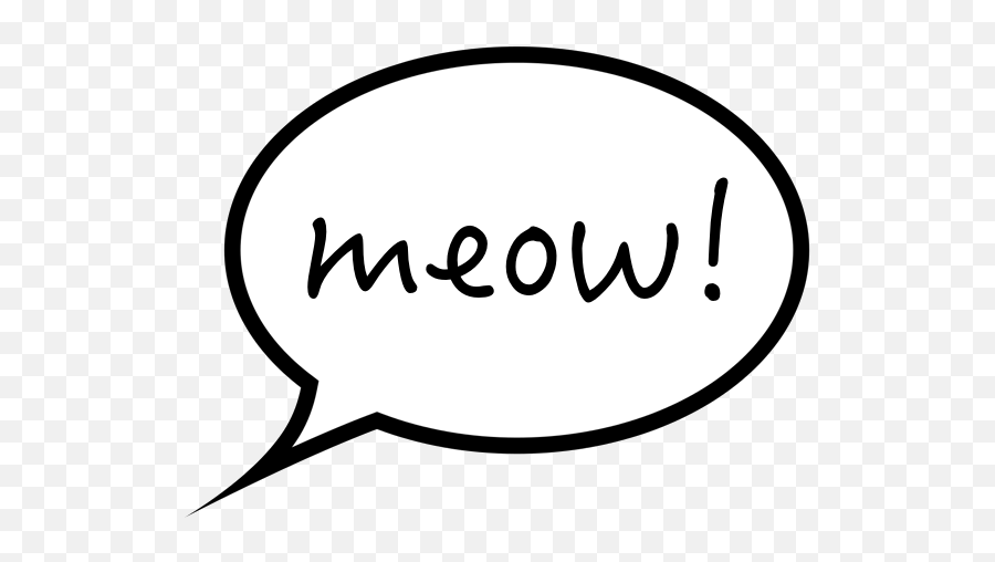 Download Free Png Meow Speech Bubble - Album On Imgur Transparent Meow Speech Bubble,Speech Bubbles Png