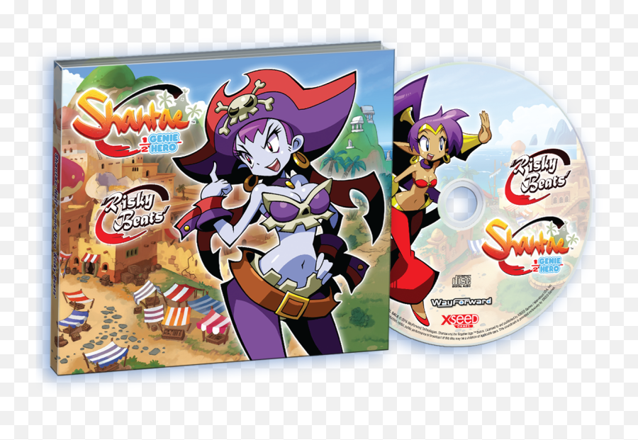 Shantae Half - Shantae Half Genie Hero Risky Beats Edition Vita Png,Shantae Png