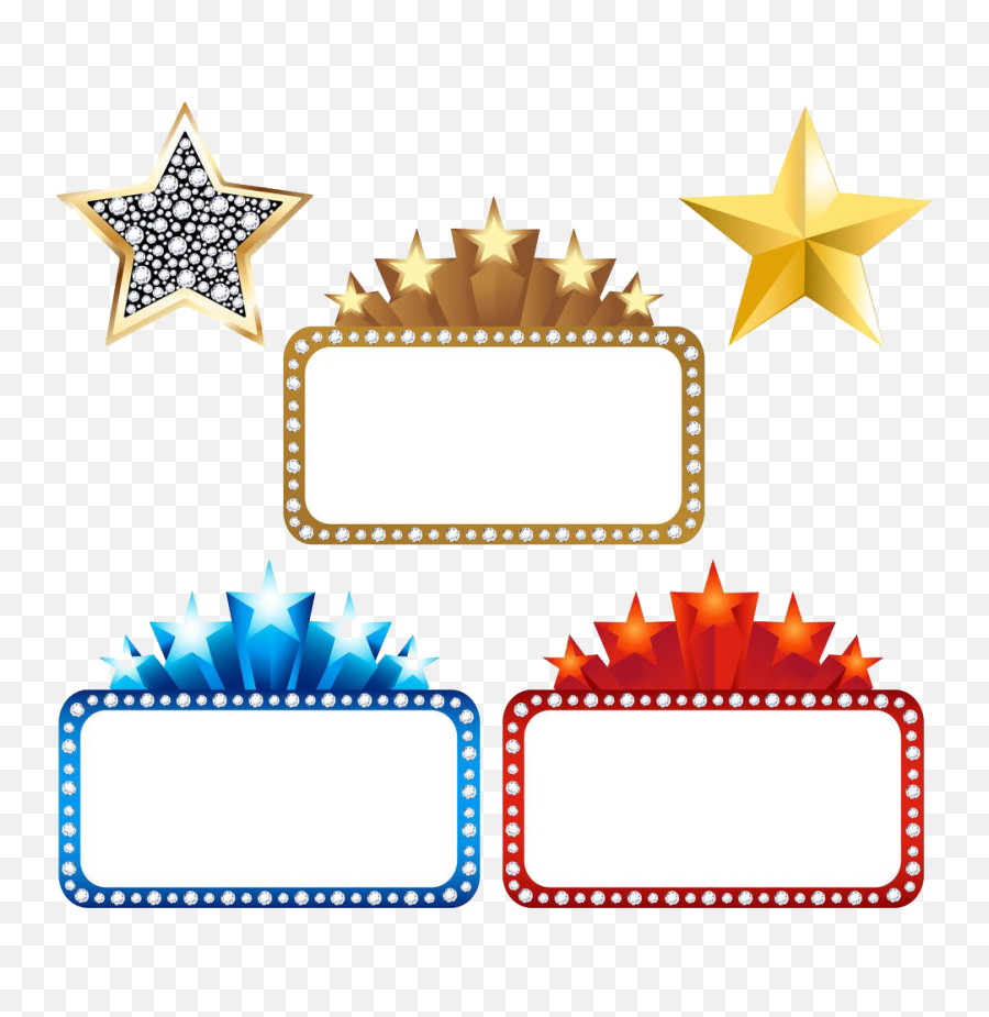 Marquee Cinema Clip Art - Star Vector Png,Marquee Png