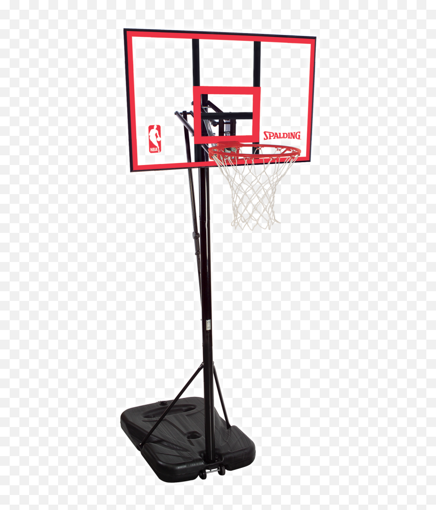 Png Download - Spalding 44 In Portable Polycarbonate Basketball Hoop,Basketball Goal Png