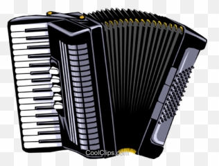 Accordion Royalty Free Vector Clip Art - Accordion Vector Png,Accordion Png
