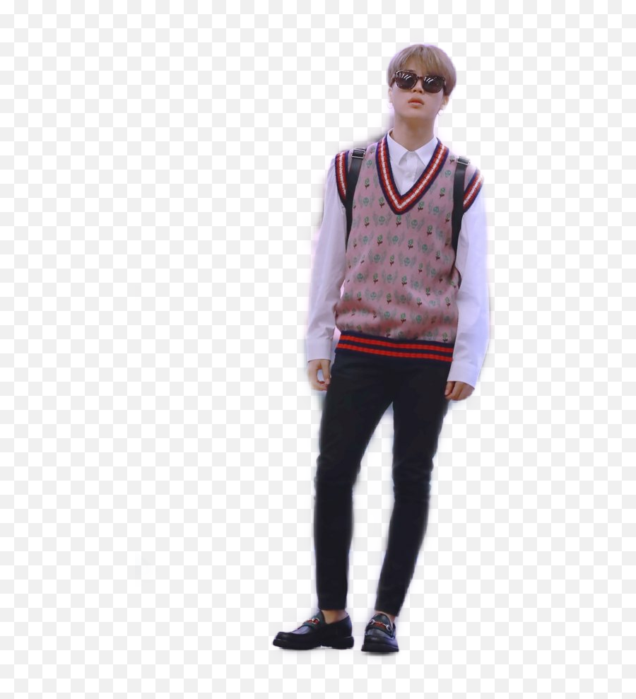 Bts Png Kpop Jimin Sticker - Sweater Vest,Jimin Png