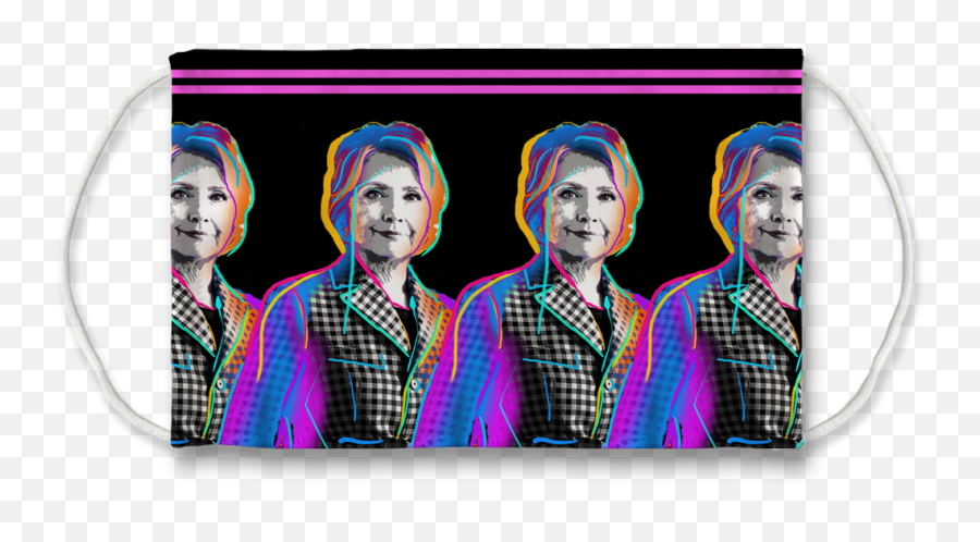 Fierce Political Women - Sticker Png,Hillary Clinton Face Png