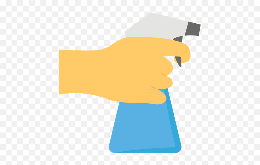 Hand Spray Icon Of Flat Style - Available In Svg Png Eps Cartoon Spray Bottle Png,Cartoon Hand Png