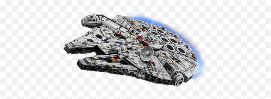 Building The Lepin Star Plan Ucs Millennium Falcon 05132 - Battleship Png,Millennium Falcon Png