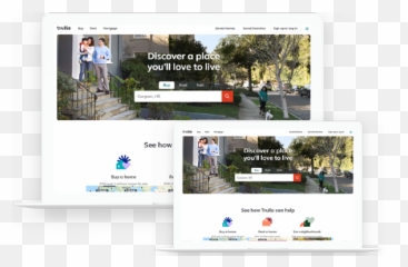 Trulia Real Estate App - Vertical png