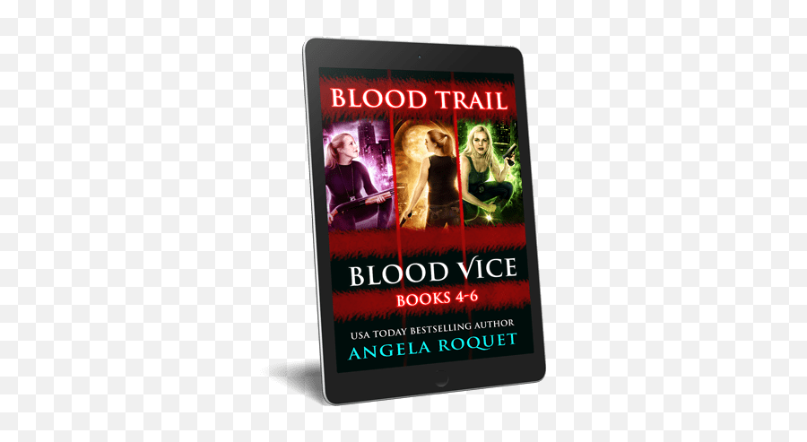 Angela Roquet - Display Device Png,Blood Trail Png