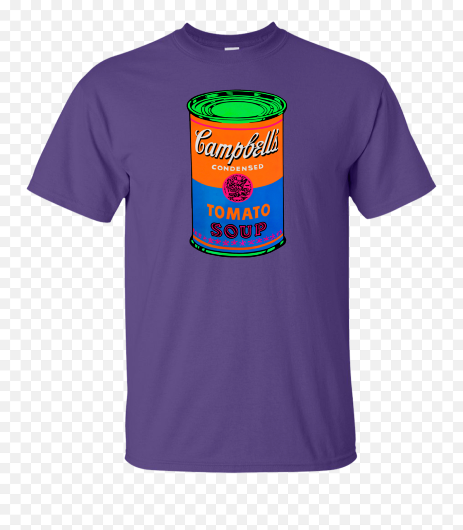Details About Campbellu0027s Soup Andy Warhol Pop Art Retro 1960u0027s Colourful Factory Design - Raspberry Beret Prince T Shirt Png,Campbells Soup Logo