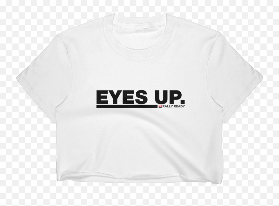 Eyes Up Womenu0027s Crop Top - Active Shirt Png,Remind Logo