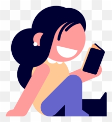 Transparent Png Svg Vector File - Transparent Girl Reading Png,Diary Png