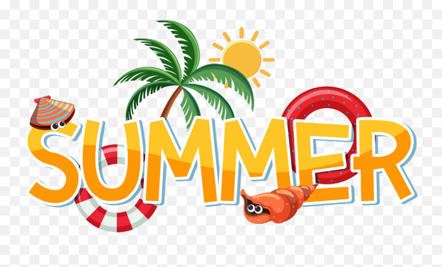 Summer 2019 Holidays Clipart - Full Size Clipart 4913867 Summer Vacations Clipart Png,Happy Holidays Banner Png
