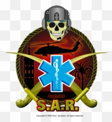 Download Search And Rescue Crest Designed For Military - png