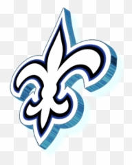 Saints Logo Png New Orleans 3d - Automotive Decal