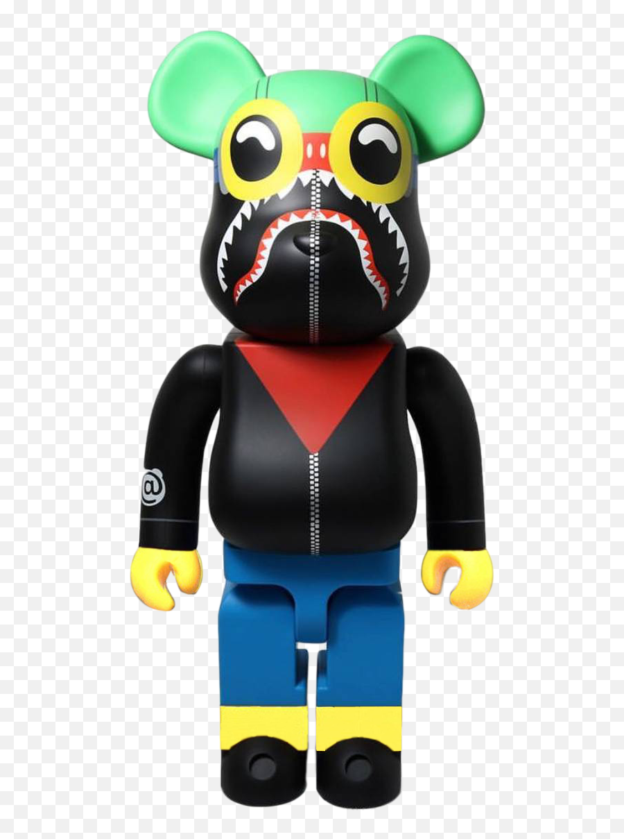 Bape Flyboy Shark Bearbrick - Fictional Character Png,Bape Shark Png