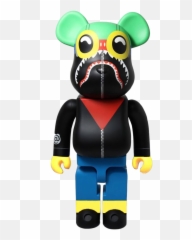 Bape Flyboy Shark Bearbrick - Fictional Character Png,Bape Shark Png