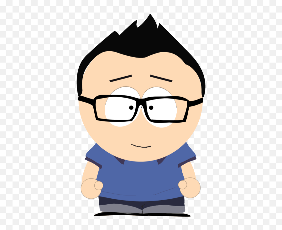 South Park Avatar Transparent Png Image - South Park Con Lentes,Southpark Icon