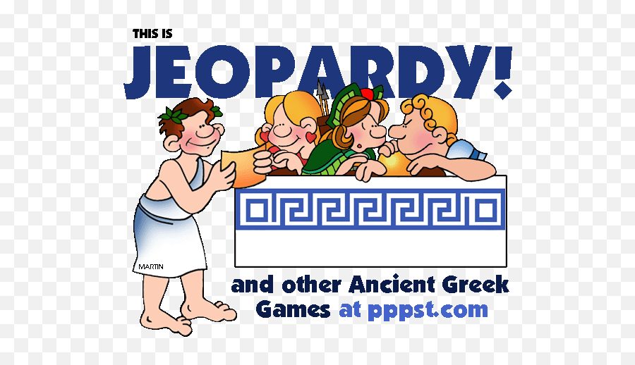 Clip Art - Clip Art Library Greek Games For Kids Png,Jeopardy Icon