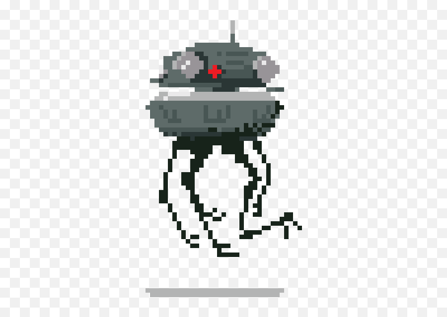 8 - Bit Probe Droid Pixel Art 8 Bit Iron Maiden Eddie Transparent Background Robot Gifs Png,Iron Maiden Icon