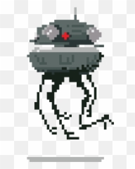 8 - bit probe droid Pixel art Iron maiden eddie Transparent Background Robot Gifs png
