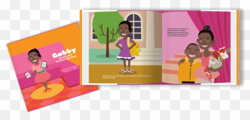Gabby Invents The Perfect Hair Bow Special Edition Hardcover Png