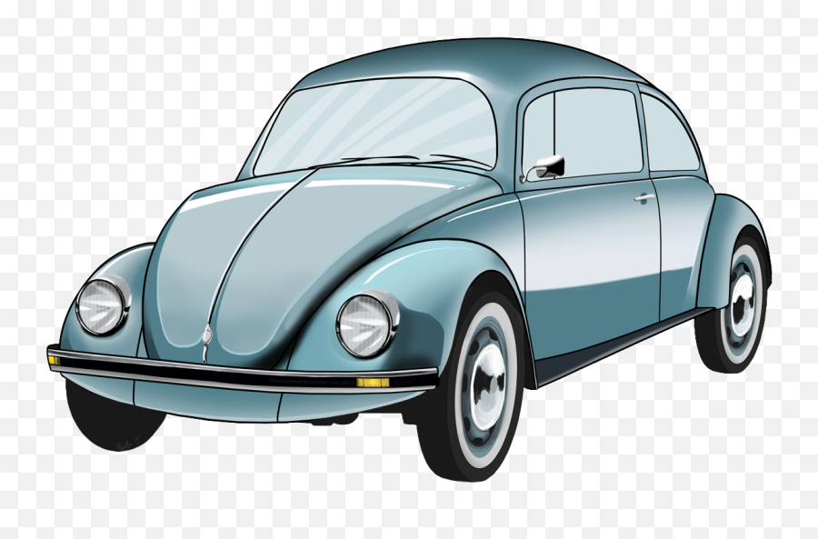 Old Car Png - Clipart Best Old Volkswagen Beetle Png,Back Of Car Png