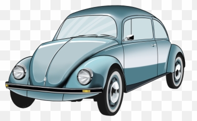 Old Car Png - Clipart Best Old Volkswagen Beetle Png,Back Of Car Png