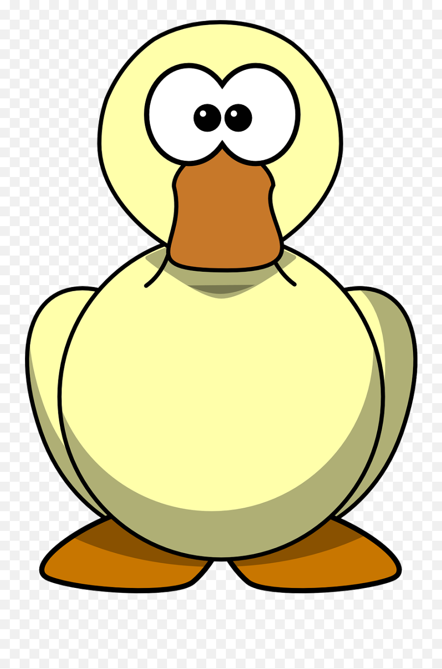Big Bird Face Png - Cartoon Duck Clipart,Duck Clipart Png