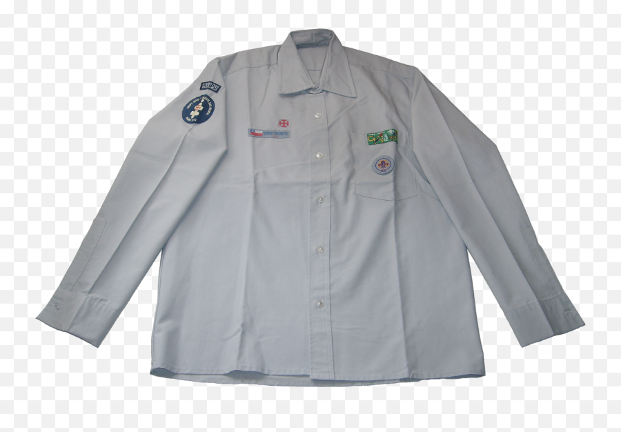 Filechilean Scouting Shirt Of San Ignaciopng - Wikimedia Posición De Parches En Camisa Scout,Shirt Button Png