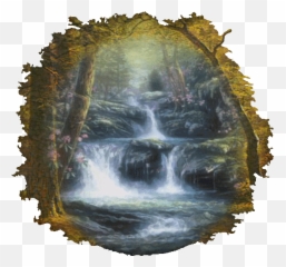 Clipart Mountains Waterfall Png