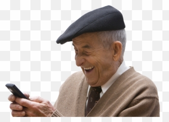 Laughing Old Man Png Free - Old Man Transparent Background,Old Man Png