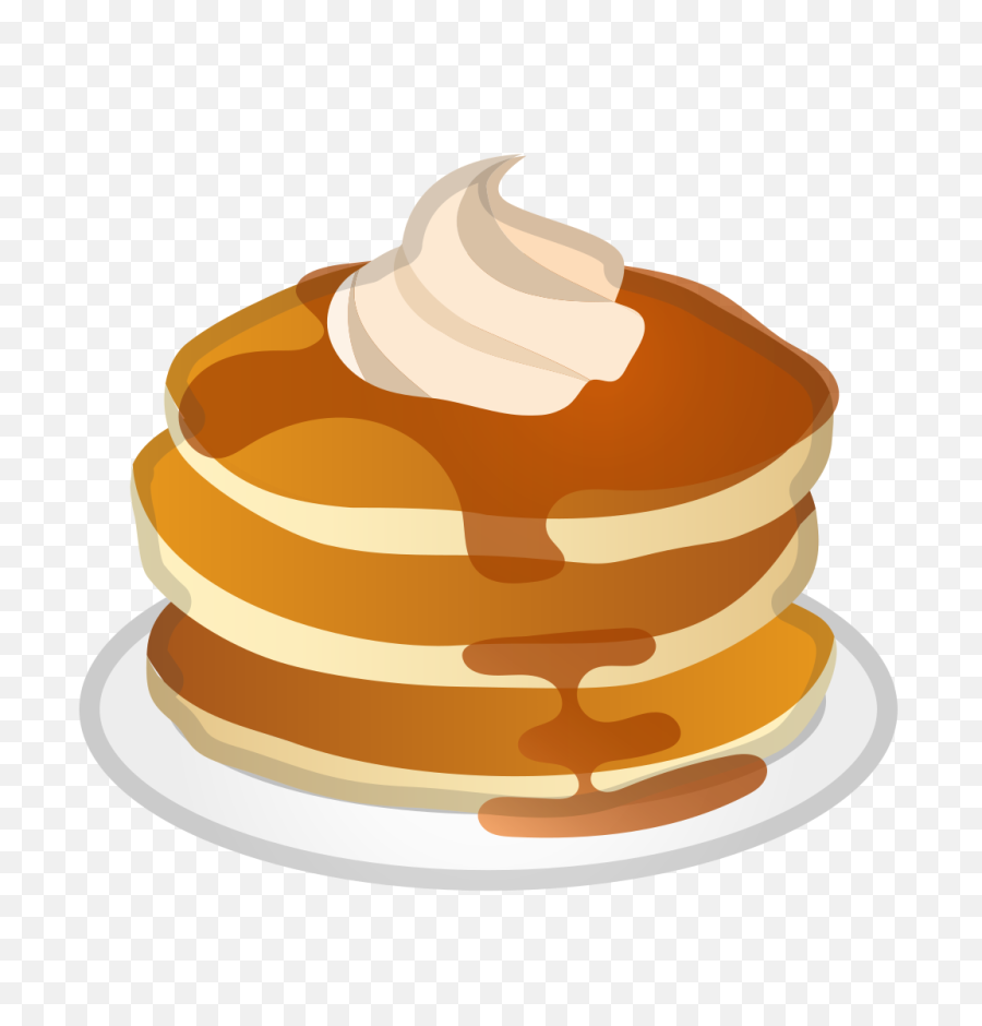Pancakes Icon Noto Emoji Food - Pancakes Clipart Png,Pancakes Transparent