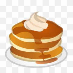 Pancakes Icon Noto Emoji Food - Clipart Png