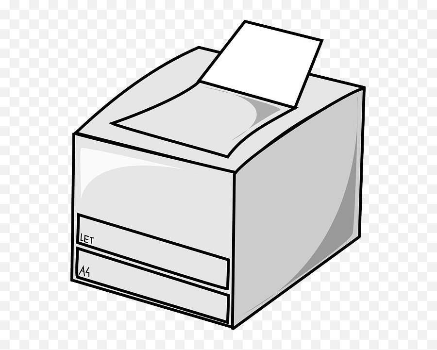 Download Hd Computer Printer Icon Laser Electronics - Laser Printer Clipart Png,Copy Machine Icon