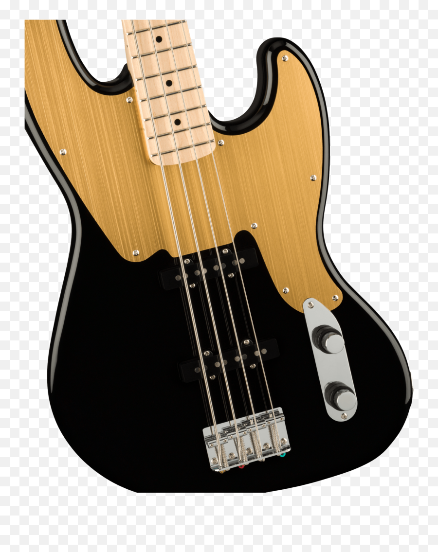 Squier Paranormal Jazz Bass U002754 Maple Fingerboard Gold - Jazz Basse Squier Paranormal Png,Vintage Icon V52 Telecaster