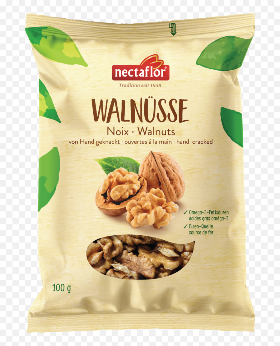Walnut Kernels 100g - Dried Fruit Png,Walnut Transparent